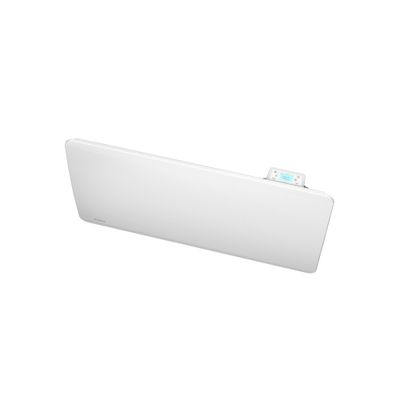 Radiateur à inertie sèche BASTILLE 1500W blanc horizontal - AIRELEC