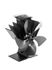 Ventilateur pour poêle à bois noir ADURO