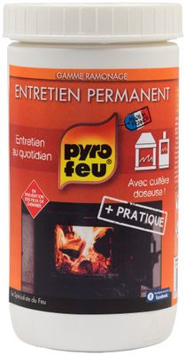 Produit de ramonage entretien de saison pot de 800 g - PYROFEU