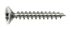 Vis vba tête fraisée empreinte Torx 3 x 20 mm par 500 MUSTAD