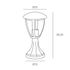 Borne extérieur E27 30,5cm Lisboa IP44 15W - COREP