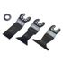 Lames de scie plongeante HCS par 3 - WOLFCRAFT