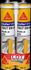 Mastic Colle Polyuréthane Sikaflex 11 FC Purform Blanc 300 ml par 2 SIKA