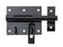 Verrou box cadenas diamètre 12 mm noir - ALBERTS