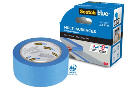 Ruban de masquage multi-surfaces 41m x 48mm SCOTCH