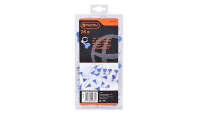Assortiment colliers de serrage papillon TACTIX