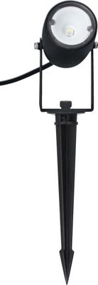 Spots à piquer solaires LED détecteur crépusculaireEklips noir IP65 320 lumens blanc neutre par 4 - ARLUX