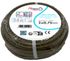 Câble électrique H03VVH2-F 2 x 0,75 mm² souple plat intérieur 5 m viel or - NEXANS