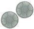Lot 2 CATADIOPTRES Ø60mm Blanc