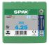 Vis inox tête fraisée T-star 4 x 25 mm par 200 SPAX