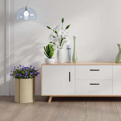 Poignée de meuble noir  entraxe 96 mm REI