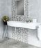 Faïence blanche murale intérieur gris clair NEXUS ép 8,5 mm 25 x 40 cm paquet de 1m² ELYSSA TRADING