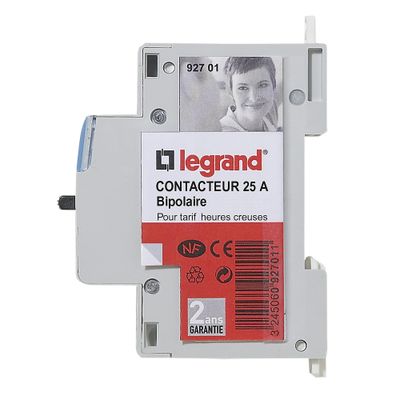 Contacteur jour/nuit 25A 2NO - CX3 LEGRAND