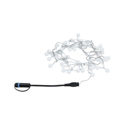 Guirlande lumineuse extérieur 5m LED Plug & Shine IP44 48x2 lumens blanc chaud - PAULMANN