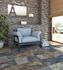 Carrelage sol intérieur effet pierre naturel ARDESIA ép 9 mm 32 x 62,5 cm paquet de 1 m² CERAM INDUSTRIE