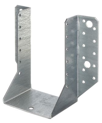 Support de poutre en U ailes extérieures acier galvanisé 100 x 140 mm - ALBERTS