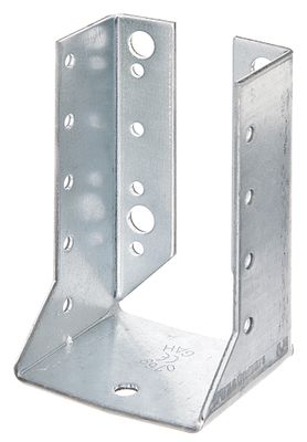 Support de poteau en U ailes intérieures 60 x 100 mm