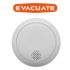Détecteur de fumée connecté WiFi Autonomie 5 ans - EVACUATE