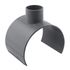 Selle de branchement PVC évacuation 90° mâle/femelle Ø100-110x32 - FITT
