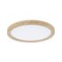 Plafonnier LED salle de bain IP44 1100 lumens lumière blanc variable Ø19cm Bois - Atria Shine PAULMANN