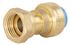 Raccord droit automatique universel femelle écrou libre 1/2 diamètre 16 mm Toutpush QUICK PLOMBERIE