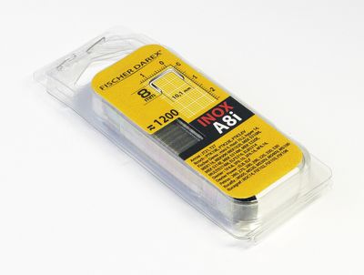 Agrafes inox A8 x 1200 - FISCHER DAREX