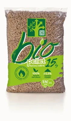 Pellet granulés bois bio sac de 15 kg - ALPIN PELLET