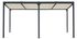 Pergola bioclimatique autoportante en aluminium XXL PER3660BIW gris 21,52 m², Livraison à domicile incluse - HABRITA