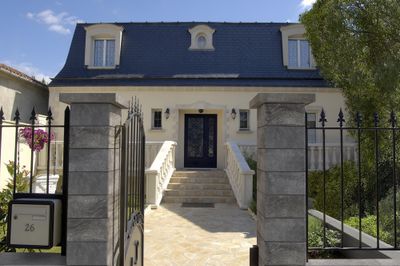 Pilier Agora 30 x 30 x 17 cm Anthracite SAS PREFABRICADOS