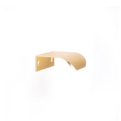 Poignée profil aluminium laiton entraxe 32 mm REI