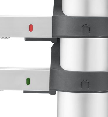 Echelle télescopique pliable 13 échelons 3,80 m Flexline aluminium - HAILO