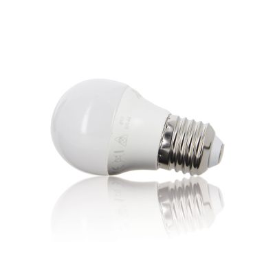 Ampoule LED SMD E27 opaque 4W = 470 lumens blanc neutre - XANLITE