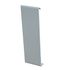 Jonction droite pour profilé de finition 100 mm laqué gris aluminium JOUPLAST