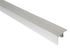 Profil de rive aluminium pour plaque polycarbonate 16 x 16 x 3000 mm - ONDULINE