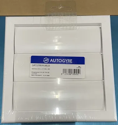 Grille d'aération à clapet à encastrer AUTOGYRE