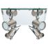 Plafonnier verre miroir Tamara GU10 4 x 240 lumens IP44 EGLO