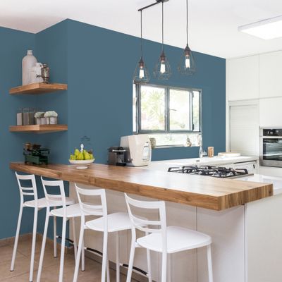 Peinture Cuisine & Bain Bleu Madura 2 L - RIPOLIN