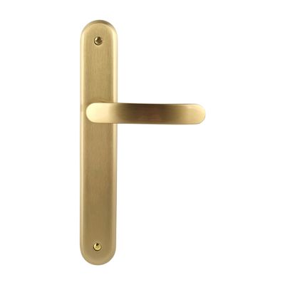Poignées de porte sur plaques sans trou Xeus sans trou ALPERTEC