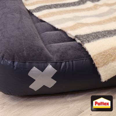 Ruban adhésif de réparation extra-fort Power tape gris  25 m + 25 m gratuit - PATTEX