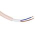 Câble électrique tissu rose ballerine 3m - TIBELEC