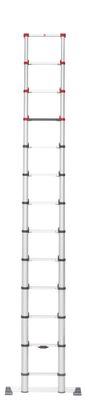 Echelle télescopique pliable 13 échelons 3,80 m Flexline aluminium - HAILO