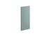 Joue de finition pour demi-colonne Lotus vert d'eau mat 130 x 57 cm OFITRES