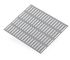 Tôle aluminium anodisé perforé fentes 250 x 500 mm épaisseur 1 mm CQFD