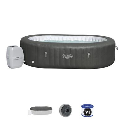 Spa gonflable ovale MAURITIUS 180 x 271 cm hauteur 71 cm 7 places - BESTWAY