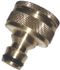 Nez de robinet femelle laiton 3/4" et réduction 1/2"