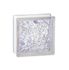 Brique de verre bullée incolore 19,8 x 19,8 cm LA ROCHERE