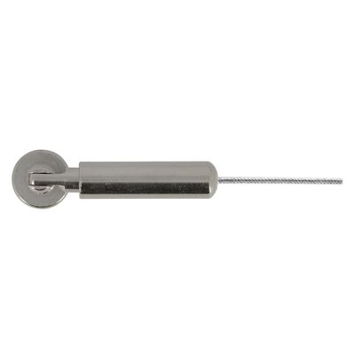 Ensemble de câble plafond et entre-mur de 4 m Finition Argent - MOBOIS