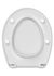Abattant WC déclipsable frein de chute thermodur blanc Sophia Premium - SIAMP