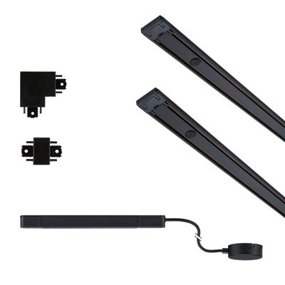 Kit de démarrage avec alimentation + 2 rails + connecteurs - Veya PAULMANN