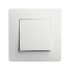 Bouton poussoir blanc Caly - DEBFLEX